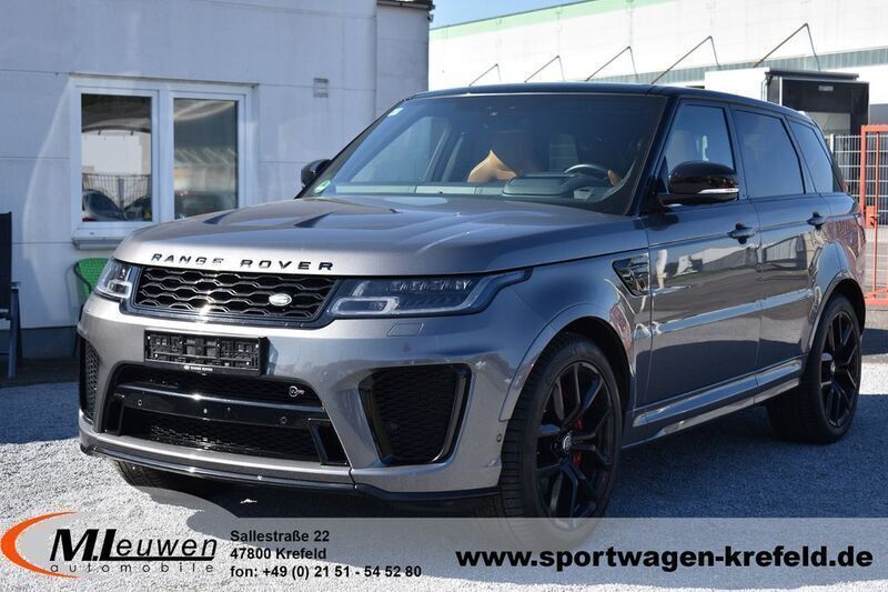 Grau Gebraucht 2019 Land Rover Range Rover Sport SVR SUV | 59.950 € (Fairer Preis) - Bild 1/4