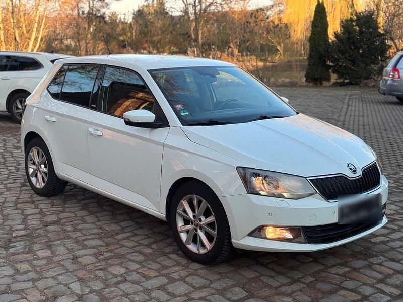 Gebraucht Skoda Fabia Joy 90 PS (66 kW) 2017 Weiß Limousine
