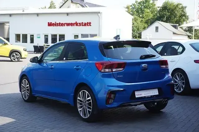 Gebraucht Kia Rio GT-Line 120 PS (88 kW) 2021 Blau (metallic) Limousine