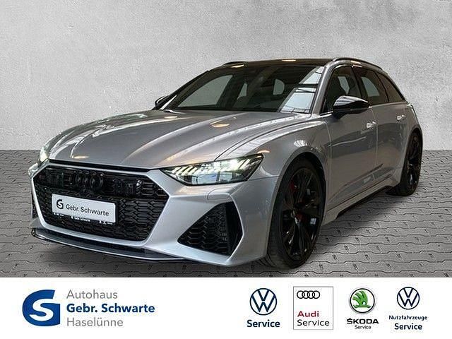 Silber Gebraucht 2024 Audi RS6 Performance Kombi | 112.930 € (Superpreis) - Bild 1/4
