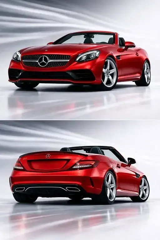 Gebraucht Mercedes SLC300 245 PS (180 kW) 2017 Rot Cabrio