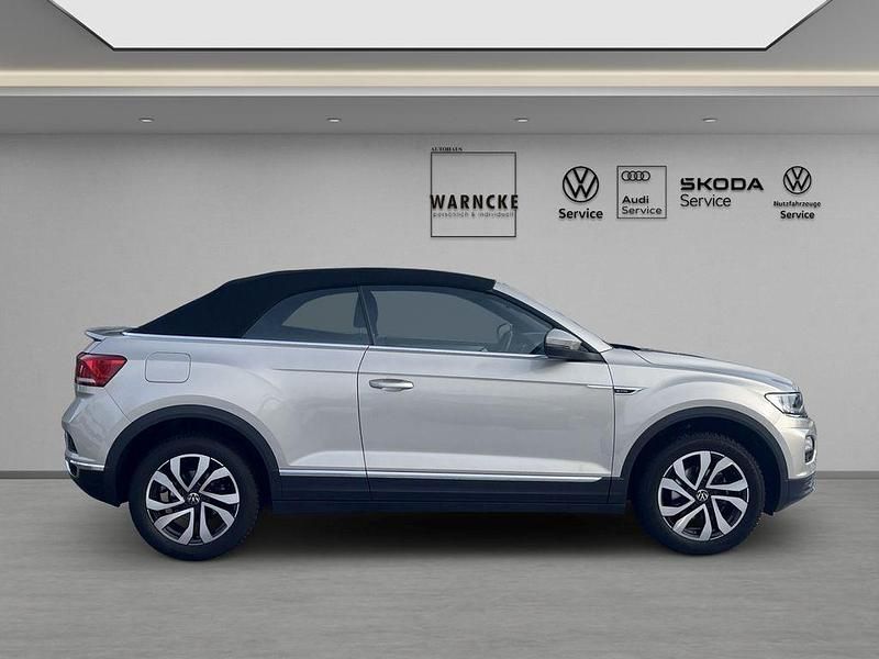 Gebraucht VW T-Roc Cabriolet Active 150 PS (110 kW) 2021 Silber Cabrio