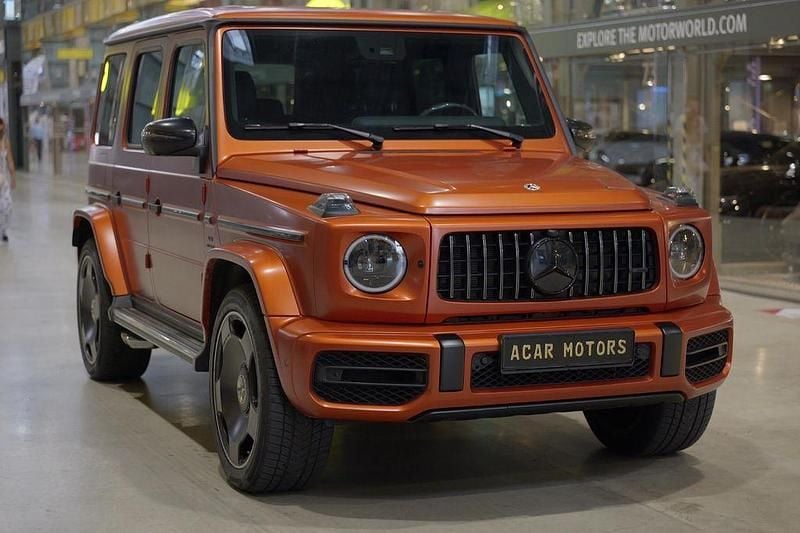 Orange Gebraucht 2023 Mercedes G63 AMG AMG SUV | 189.900 € (Etwas zu teuer) - Bild 1/4
