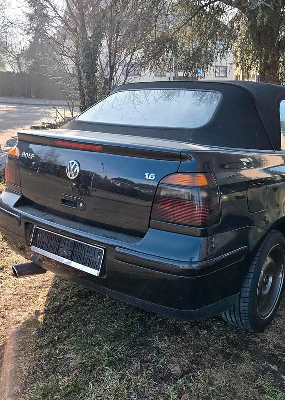 Gebraucht VW Golf Karmann 101 PS (74 kW) 1998 Schwarz Cabrio