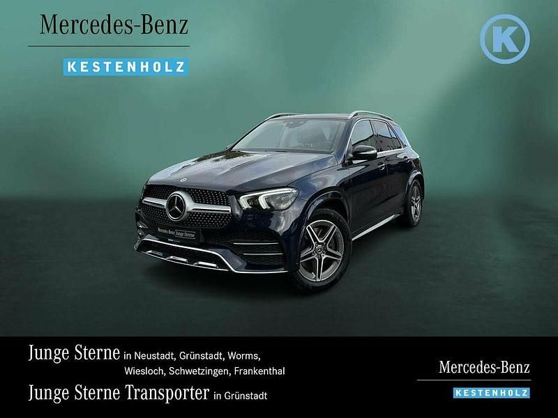 Cavansitblau Gebraucht 2021 Mercedes GLE350 AMG SUV | 63.440 € (Teuer) - Bild 1/4