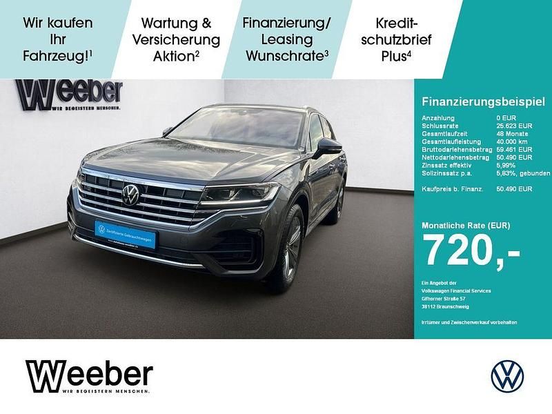 Siliziumgrau (metallic) Gebraucht 2023 VW Touareg Elegance SUV | 50.490 € (Fairer Preis) - Bild 1/4