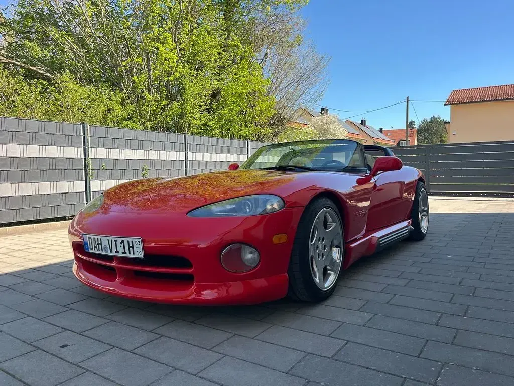 Usata Dodge Viper 407 CV (299 kW) 1994 Rosso Cabrio