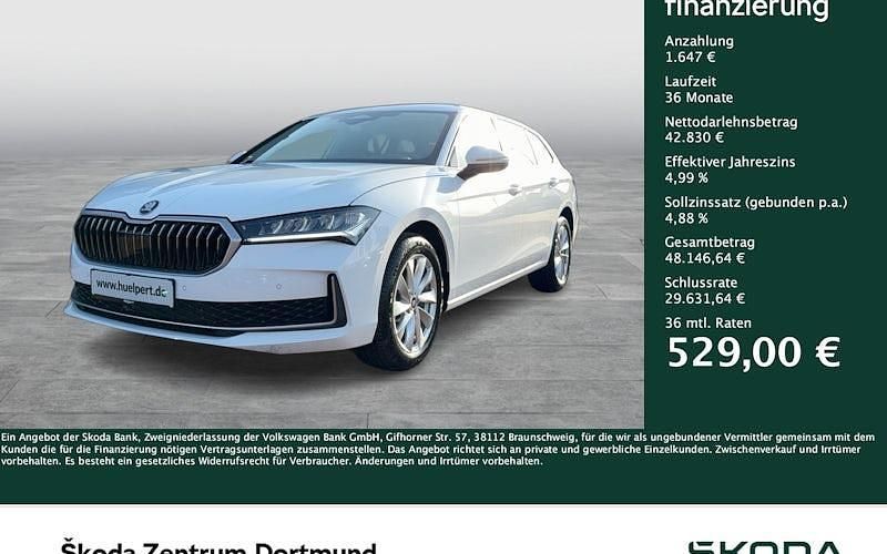 Neu Skoda Superb Selection 193 PS (141 kW) 2026 Weiß Kombi