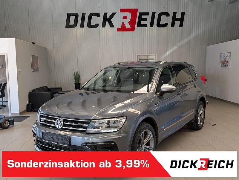 Grau Gebraucht 2020 VW Tiguan Allspace R-line SUV | 23.950 € (Etwas zu teuer) - Bild 1/4