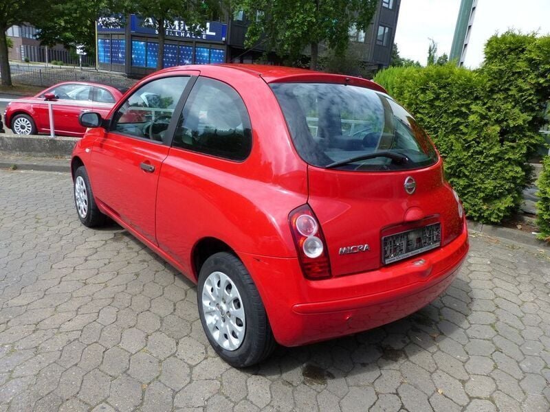 Gebraucht Nissan Micra Visia 65 PS (47 kW) 2009 Rot Kleinwagen
