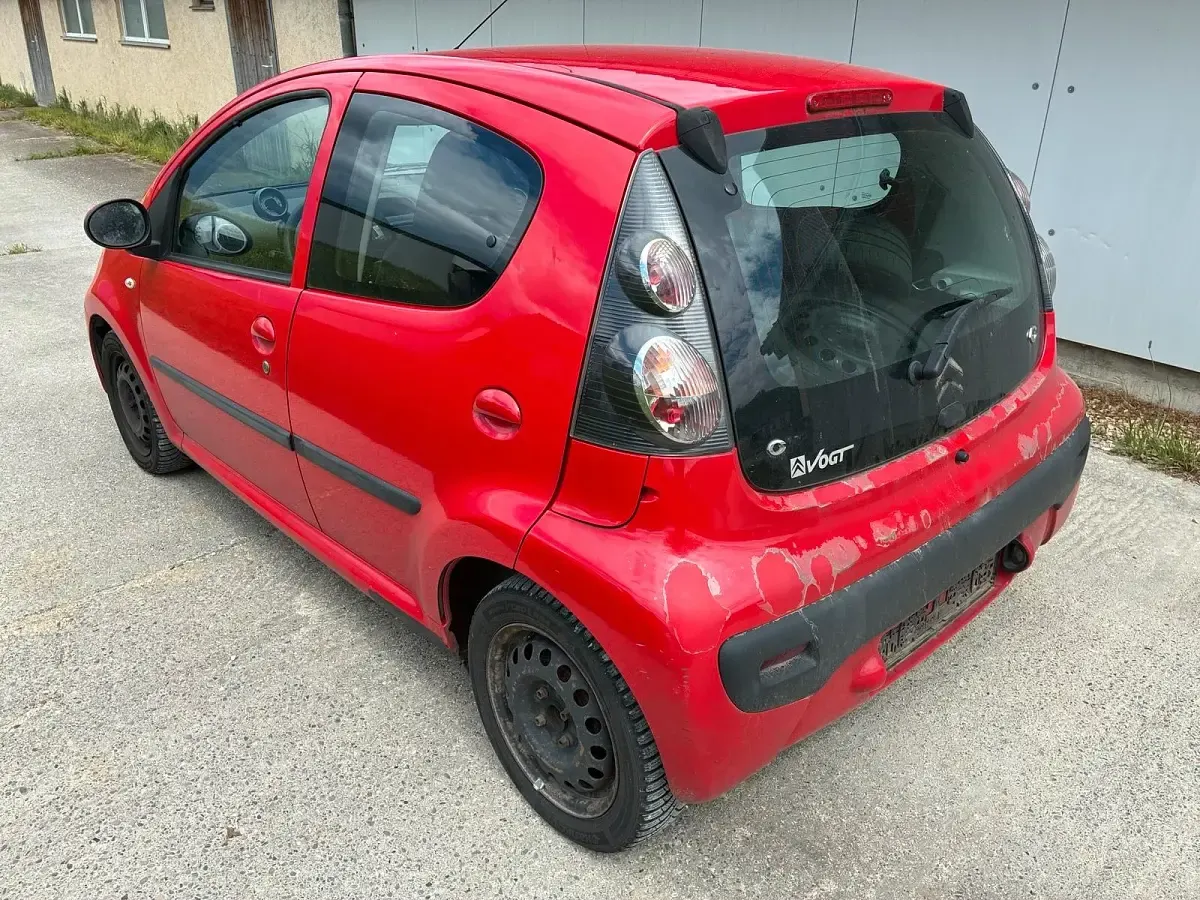 Brugt Citroën C1 68 HK (50 kW) 2007 Rød Hatchback