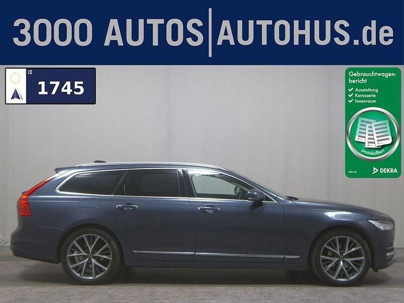 Schwarz Gebraucht 2019 Volvo V90 Inscription Kombi | 15.680 € (Superpreis) - Bild 1/4