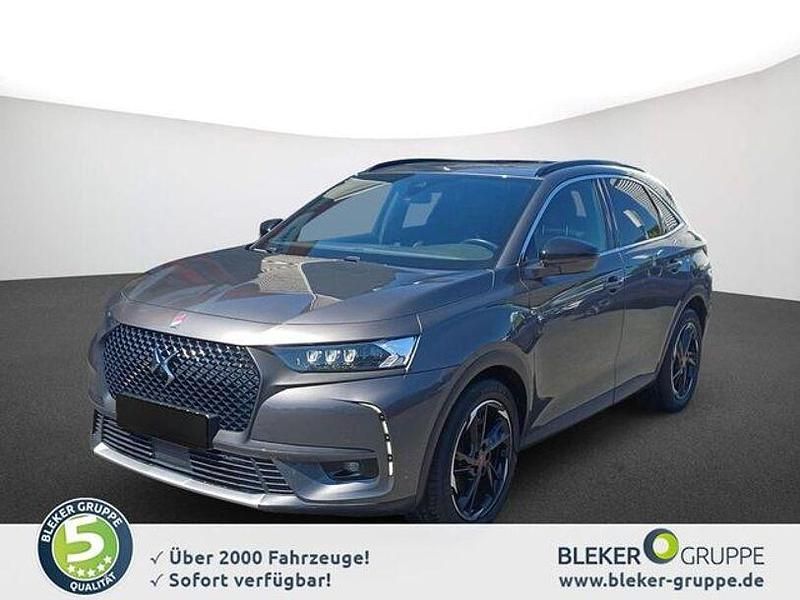 Platinum grau (metallic) Gebraucht 2020 DS Automobiles DS7 Crossback Performance SUV | 18.590 € (Fairer Preis) - Bild 1/4
