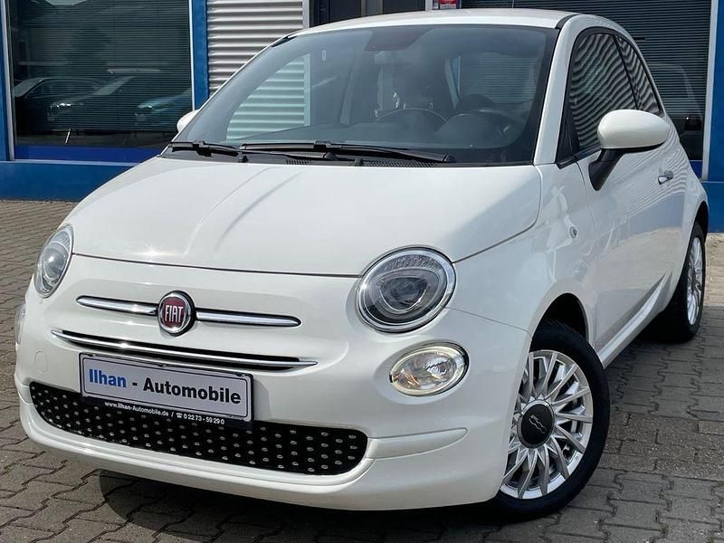 Weiß Gebraucht 2020 Fiat 500 Lounge Kleinwagen | 8.950 € (Fairer Preis) - Bild 1/4