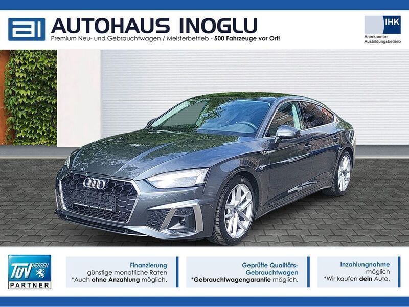 Grau daytonagrau perleffekt (metallic) Gebraucht 2024 Audi A5 S-Line Coupé | 38.880 € (Superpreis) - Bild 1/4