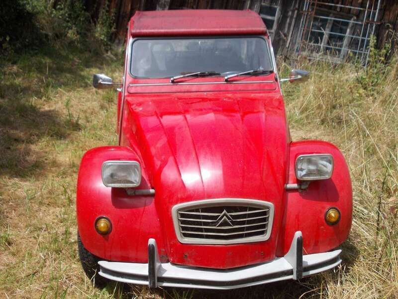 Rot Gebraucht 1973 Citroën 2CV Kleinwagen | 4.500 € - Bild 1/4