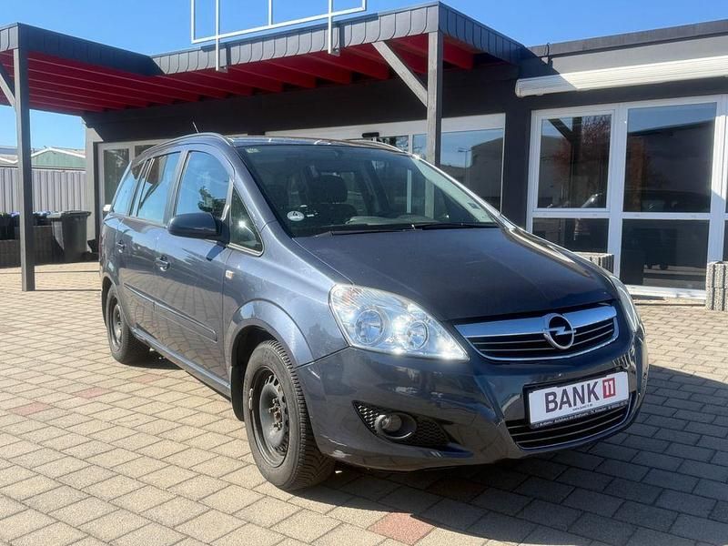 Gebraucht Opel Zafira Edition 116 PS (85 kW) 2008 Blau Van / Kleinbus