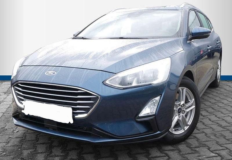Blau Gebraucht 2021 Ford Focus Limousine | 16.600 € (Fairer Preis) - Bild 1/1