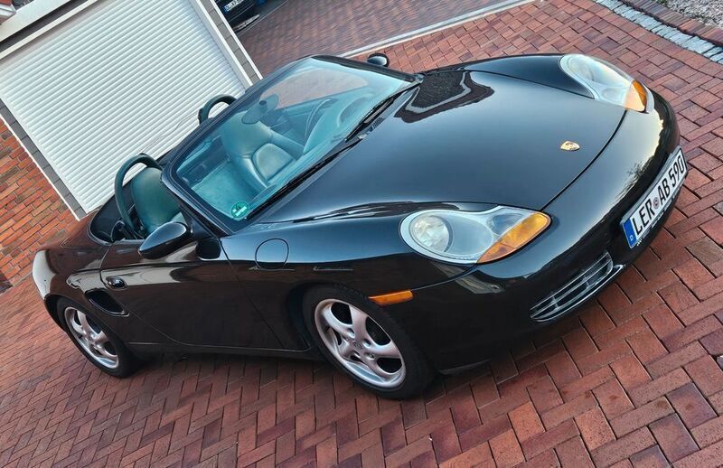 Schwarz Gebraucht 1997 Porsche Boxster Cabrio | 15.490 € (Guter Preis) - Bild 1/4