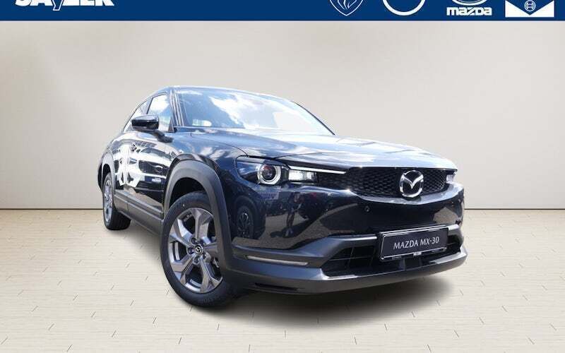 Jetblack metallic Neu 2024 Mazda MX30 Makoto SUV | 22.990 € (Guter Preis) - Bild 1/4