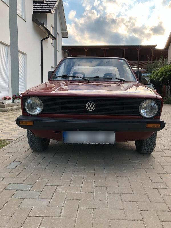 Gebraucht VW Caddy 1987 Rot Van / Kleinbus