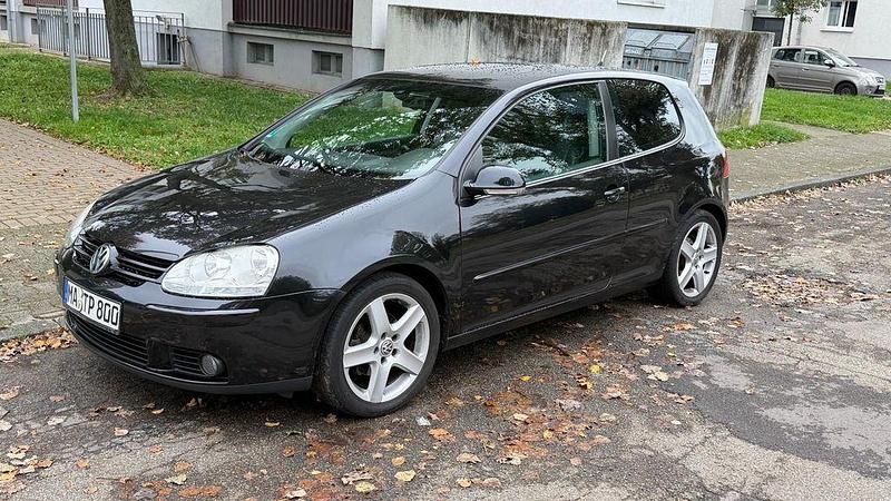 Schwarz Gebraucht 2005 VW Golf V Sportline Limousine | 3.500 € (Fairer Preis) - Bild 1/4
