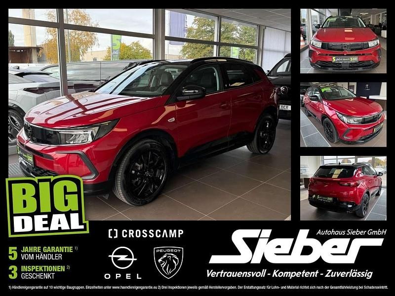 Rubin rot Gebraucht 2022 Opel Grandland X GS Line SUV | 23.400 € (Fairer Preis) - Bild 1/4