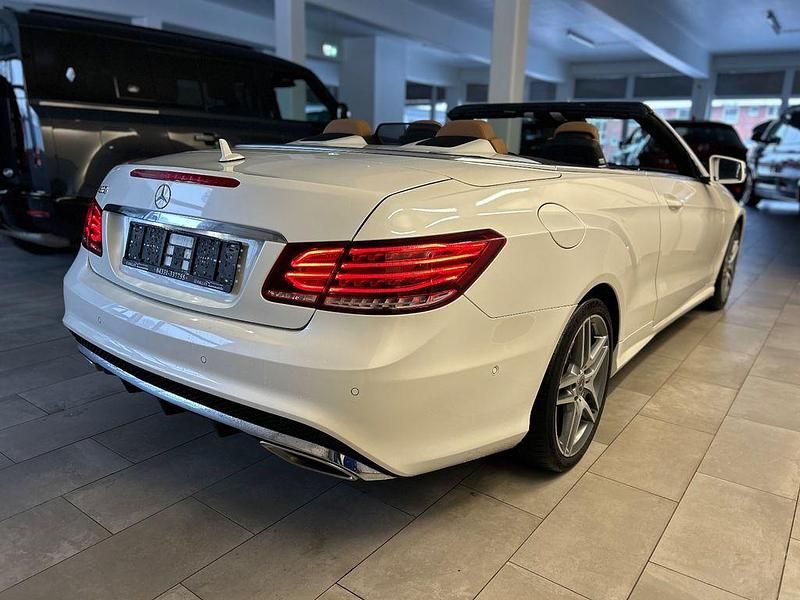 Second-hand Mercedes E300 AMG line 252 CP (185 kW) 2013 Alb Cabrio
