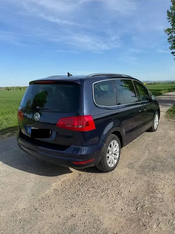 Gebraucht VW Sharan Highline 140 PS (102 kW) 2012 Blau Van / Kleinbus