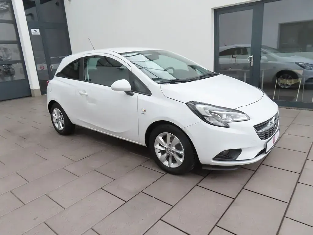 Gebraucht Opel Corsa 95 PS (69 kW) 2016 Weiß Kleinwagen