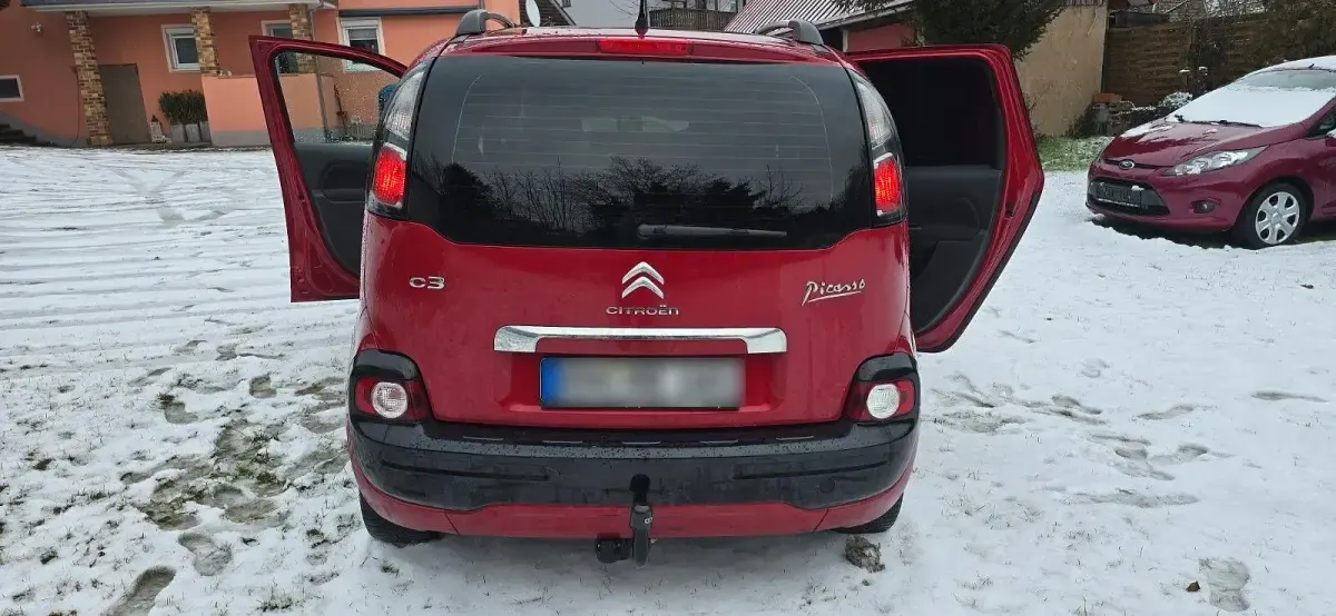Gebraucht Citroën C3 Picasso SELECTION 120 PS (88 kW) 2014 Rot Van / Kleinbus