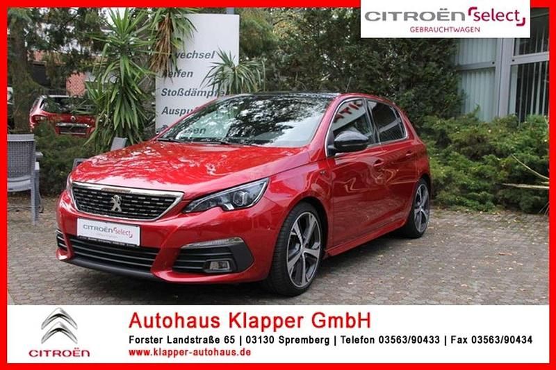 Lackierung ultimaterot/metalliclackieru (metallic) Gebraucht 2018 Peugeot 308 GTi Limousine | 19.400 € (Etwas zu teuer) - Bild 1/4