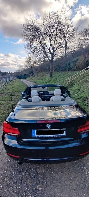 Gebraucht BMW 218 136 PS (100 kW) 2018 Schwarz Cabrio