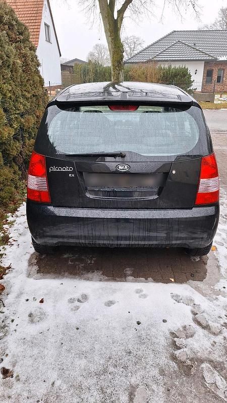 Gebraucht Kia Picanto EX 65 PS (47 kW) 2007 Schwarz Kleinwagen