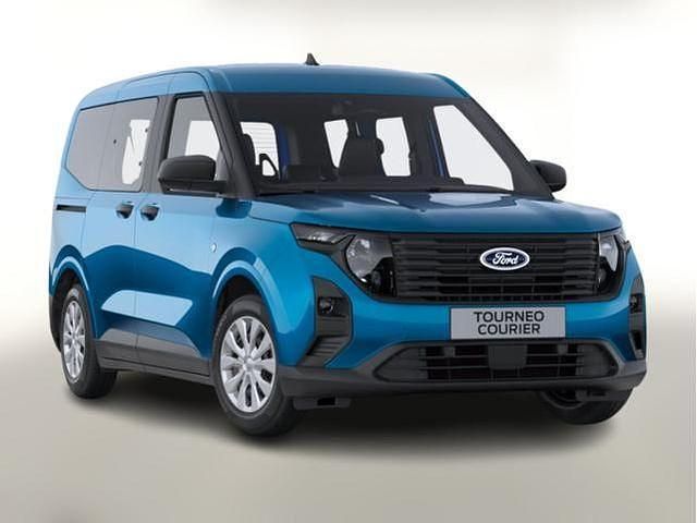 Digital aqua blue metallic Neu 2025 Ford Tourneo Courier Trend Van / Kleinbus | 25.210 € (Superpreis) - Bild 1/1