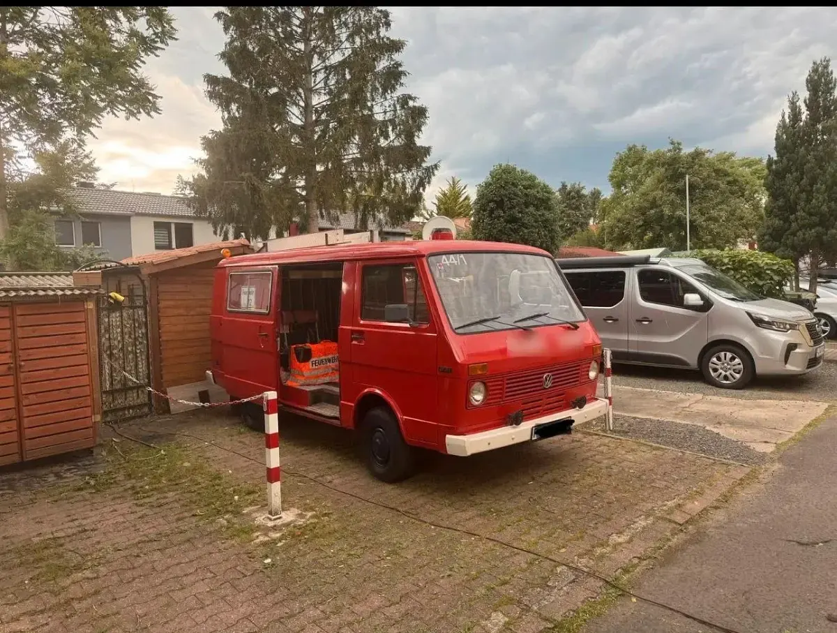 Gebraucht VW LT 75 PS (55 kW) 1980 Rot Van / Kleinbus