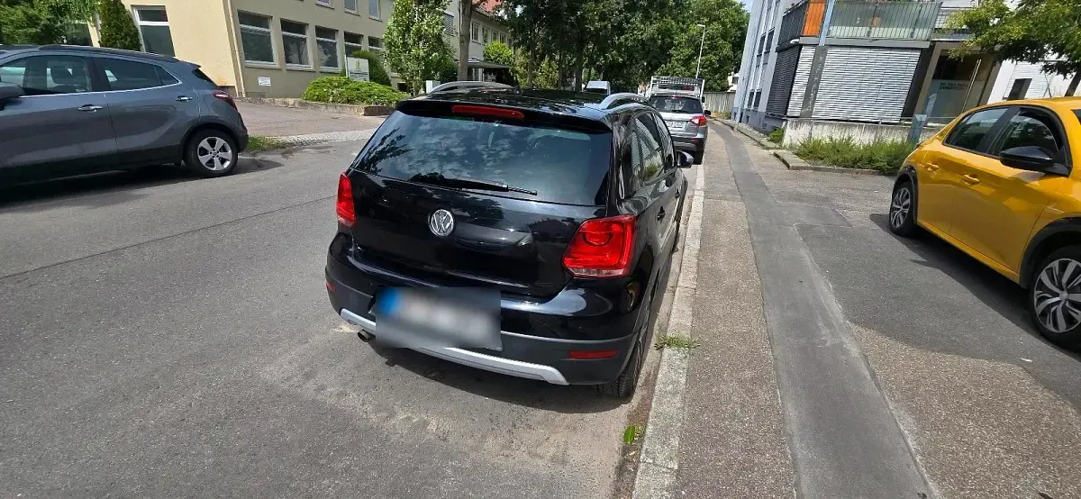 Gebraucht VW Polo Cross 85 PS (62 kW) 2010 Schwarz Kleinwagen