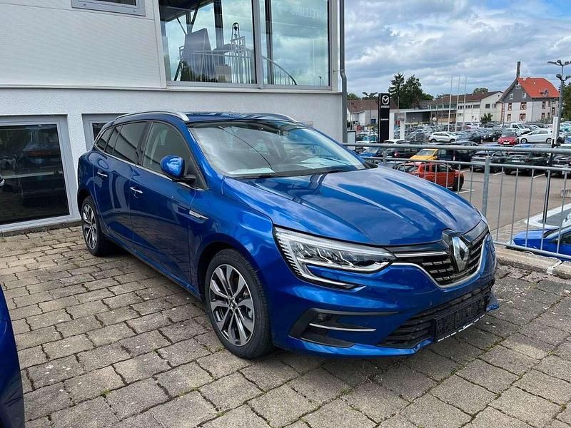 Ironblau Neu 2024 Renault Mégane GrandTour Techno Kombi | 26.990 € (Teuer) - Bild 1/4