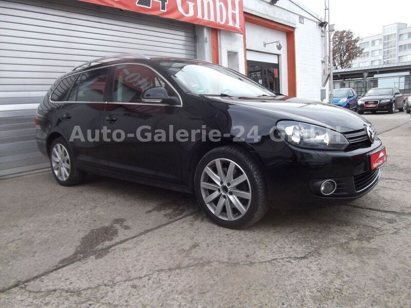Schwarz Gebraucht 2010 VW Golf VI Highline Kombi | 5.299 € (Fairer Preis) - Bild 1/4