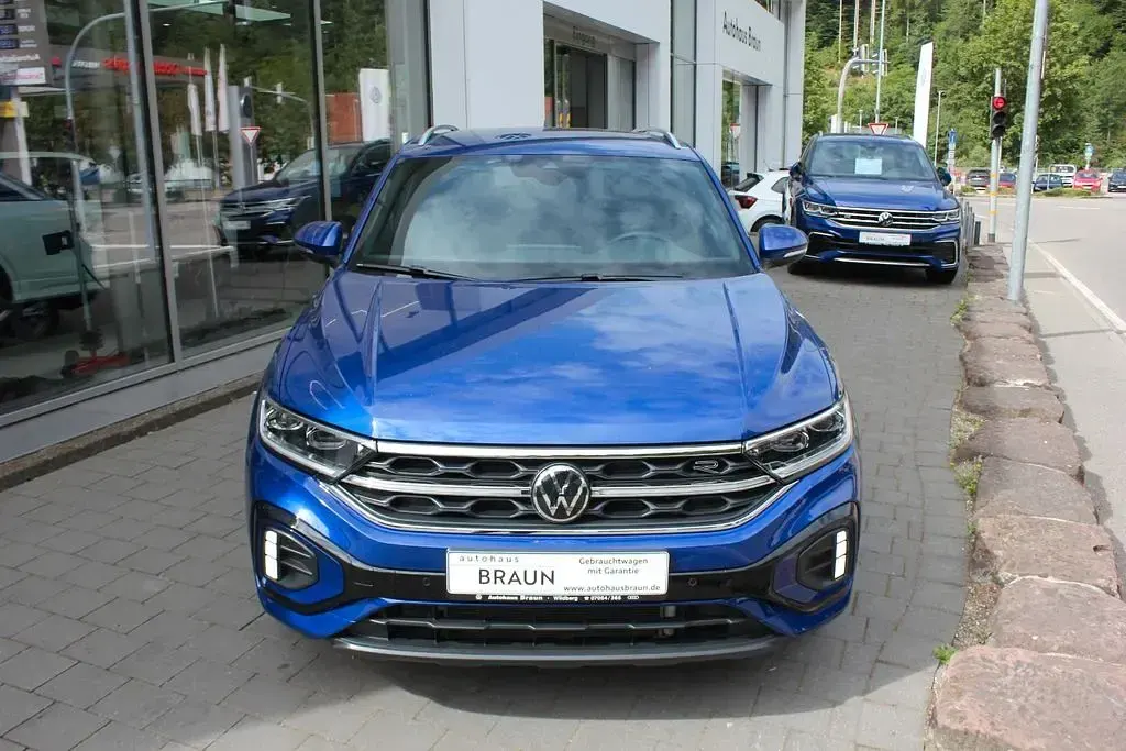 Gebraucht VW T-Roc R-line 116 PS (85 kW) 2024 Blau SUV