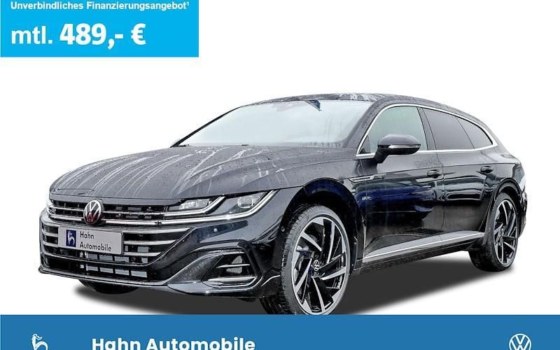 Deep black perleffekt Gebraucht 2024 VW Arteon R-line Kombi | 52.990 € - Bild 1/4