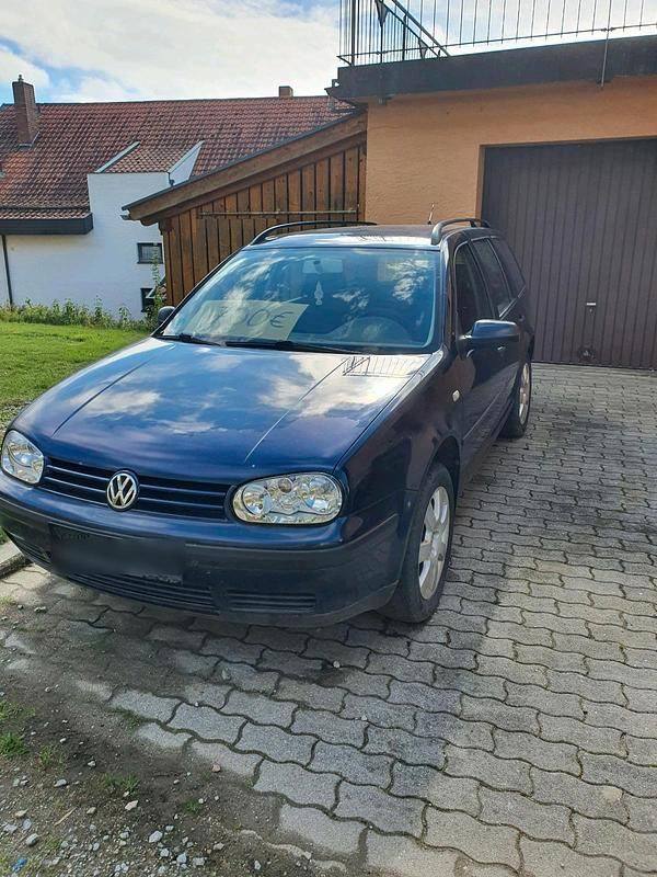 Blau Gebraucht 2000 VW Golf IV Kombi | 700 € (Guter Preis) - Bild 1/4