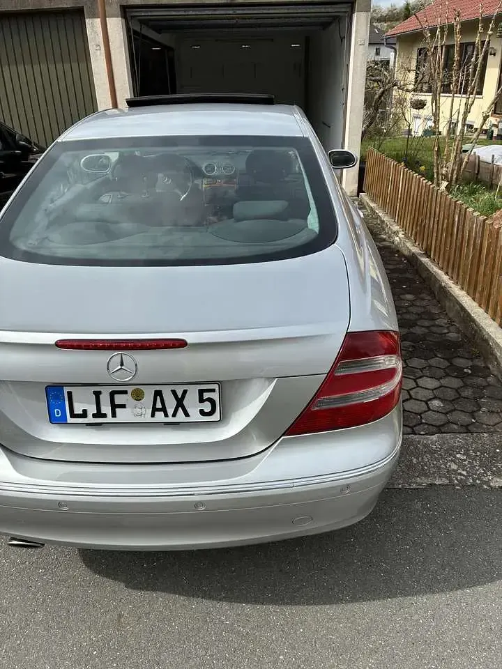 Gebraucht Mercedes CLK240 Elegance 170 PS (125 kW) 2002 Silber Coupé