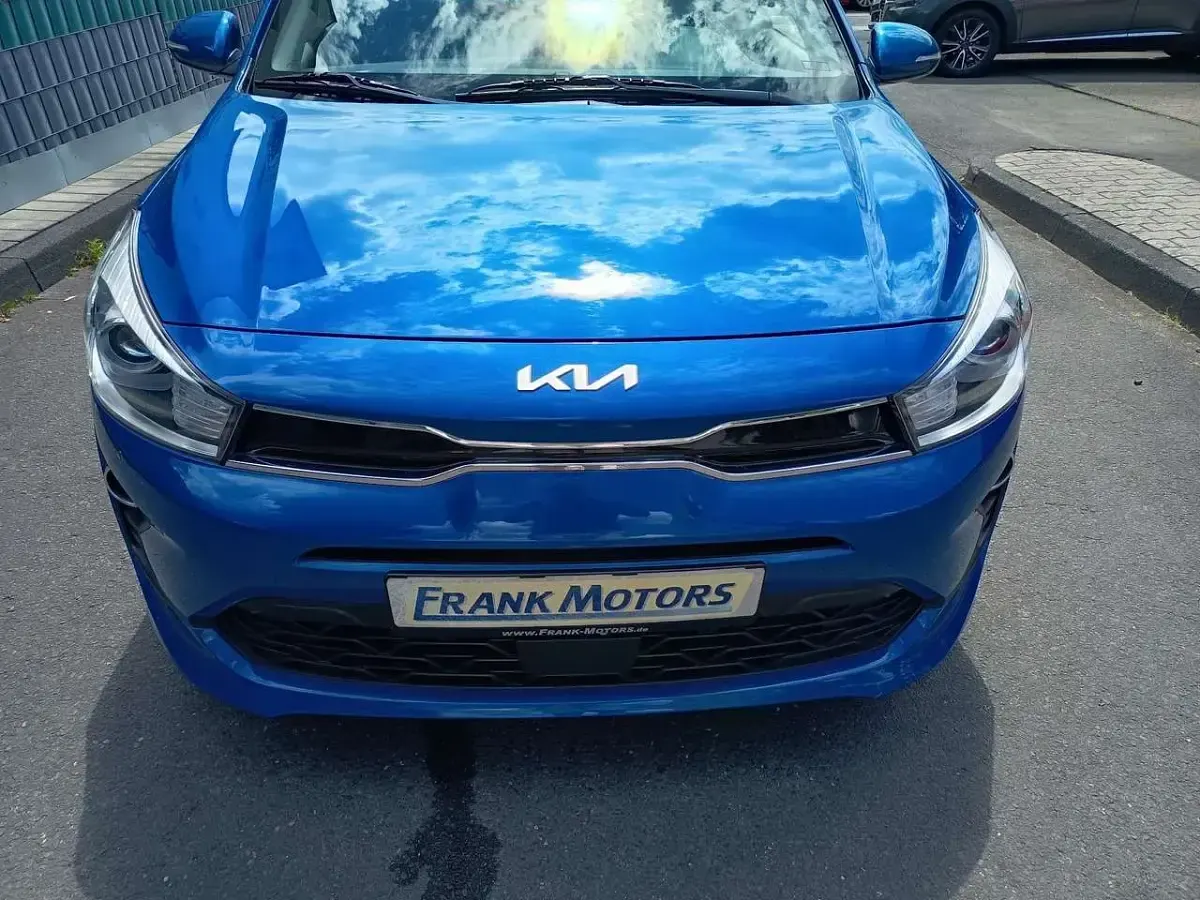 Gebraucht Kia Rio Vision 84 PS (61 kW) 2022 Blau Kleinwagen