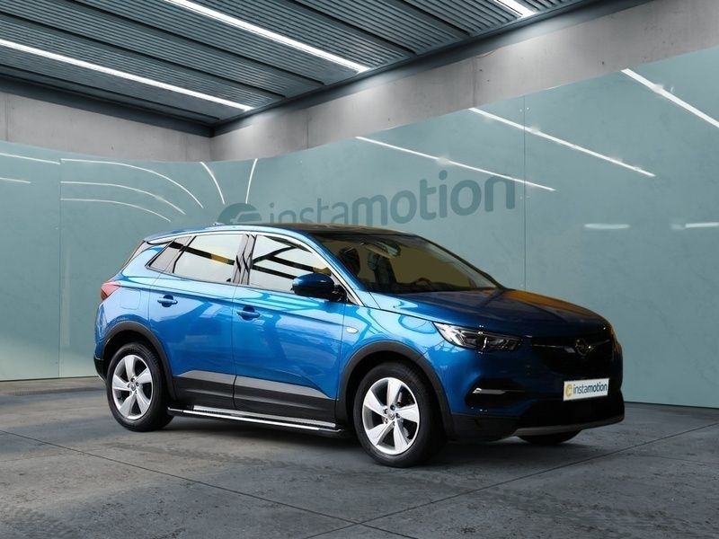 Blau Gebraucht 2019 Opel Grandland X SUV | 23.400 € (Teuer) - Bild 1/4