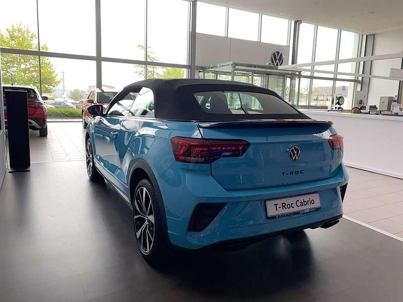 Neu VW T-Roc Cabriolet R-line 150 PS (110 kW) 2025 Teal blue schwarz Cabrio