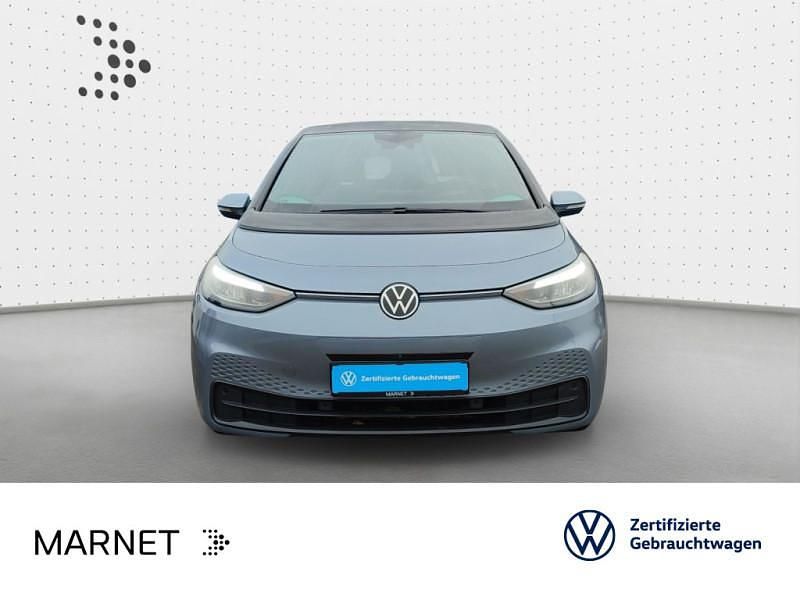 Gebraucht VW ID.3 Pure 110 kW (150 PS) 2022 Stonewashed blue metallic/schw Kleinwagen