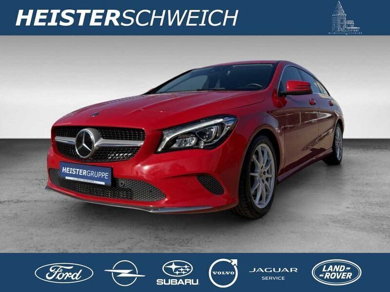 Rot (jupiterrot) Gebraucht 2016 Mercedes CLA250 Shooting Brake Urban Kombi | 20.890 € (Fairer Preis) - Bild 1/4