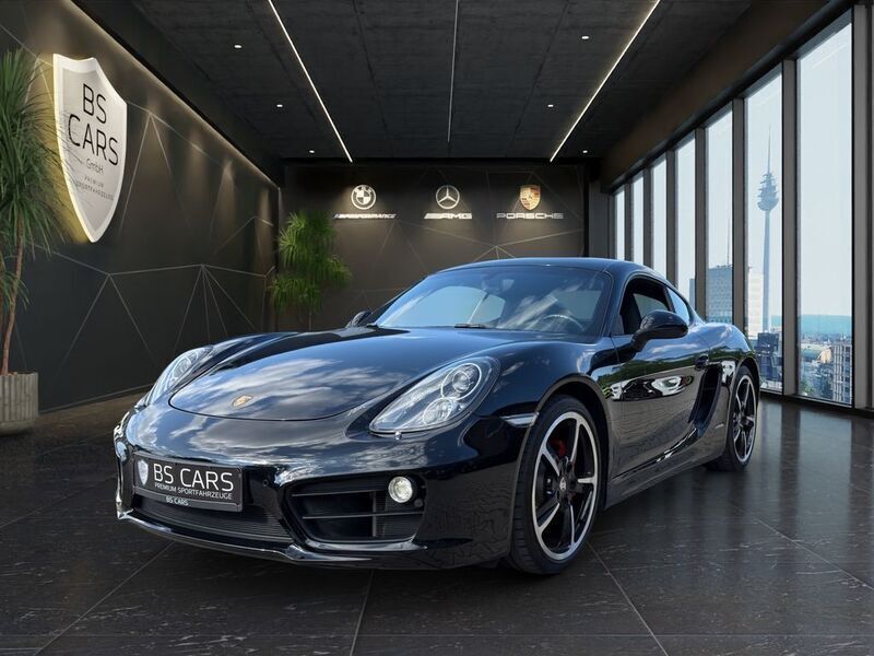 Schwarz Gebraucht 2016 Porsche Cayman Black Edition Coupé | 44.900 € - Bild 1/4