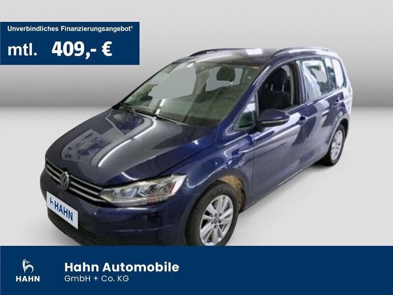 Caribbean blue metallic Gebraucht 2020 VW Touran United Van / Kleinbus | 25.430 € (Etwas zu teuer) - Bild 1/2